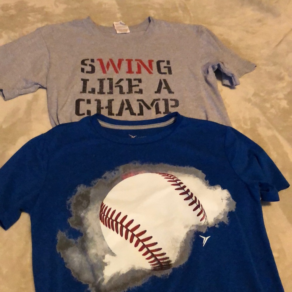 Baseball theme shirts
